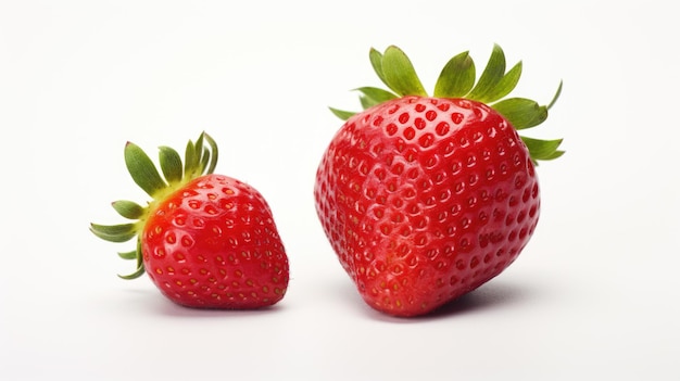 Strawberry isolated on a white background