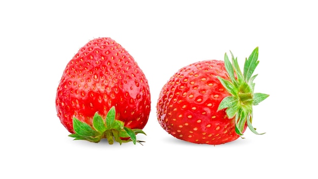 Strawberry isolated on white background