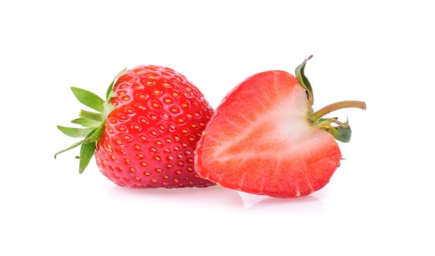 Strawberry isolated on white background