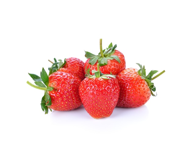 Strawberry isolated on white