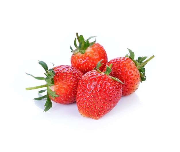 Strawberry isolated on white