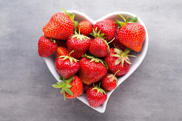 Strawberry isolated on white