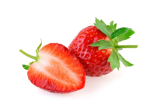 Strawberry isolated on white