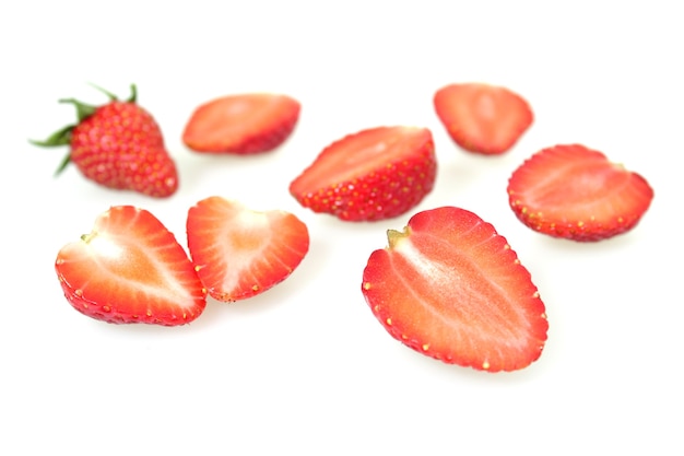 Strawberry isolated on white