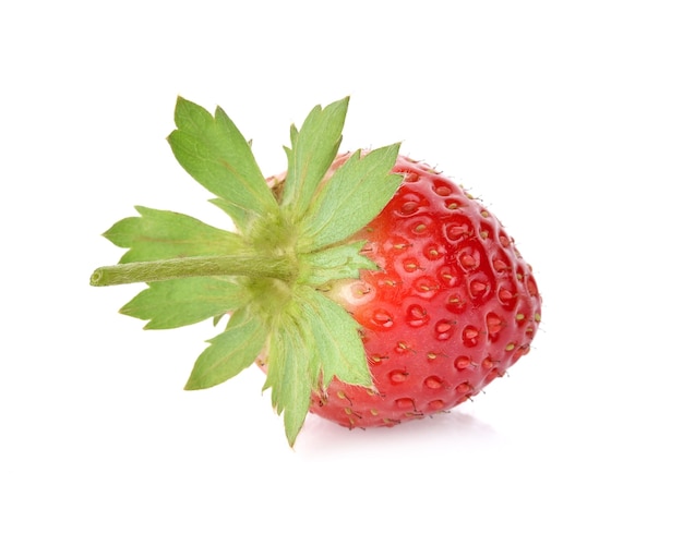 Strawberry  isolated on white.