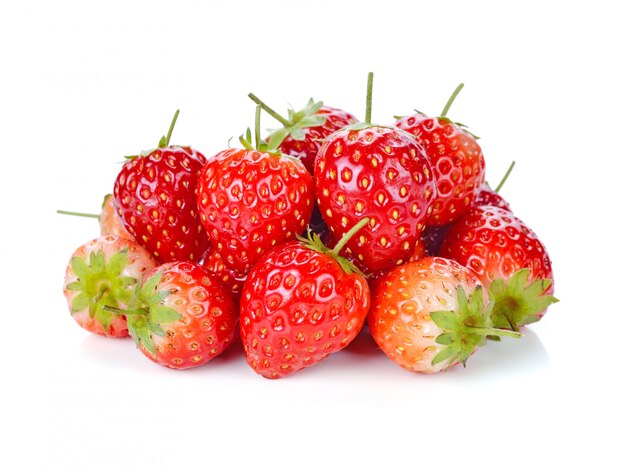 Strawberry isolated on white