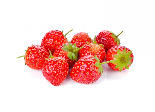 Strawberry isolated on white 