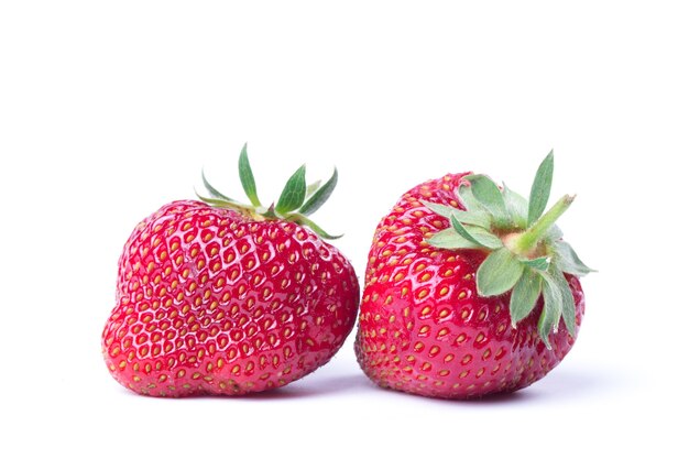 Strawberry isolated on white