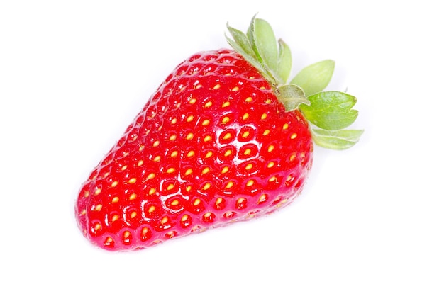 Strawberry isolated on white