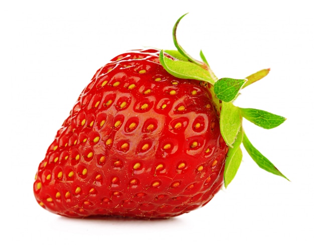 Strawberry isolated on white