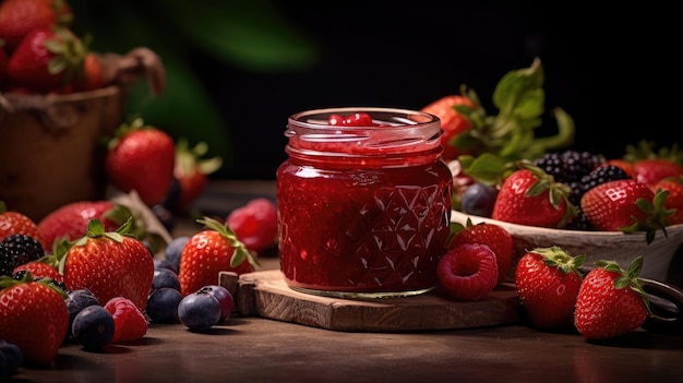 Strawberry jam