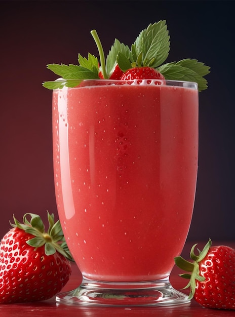 Strawberry juice