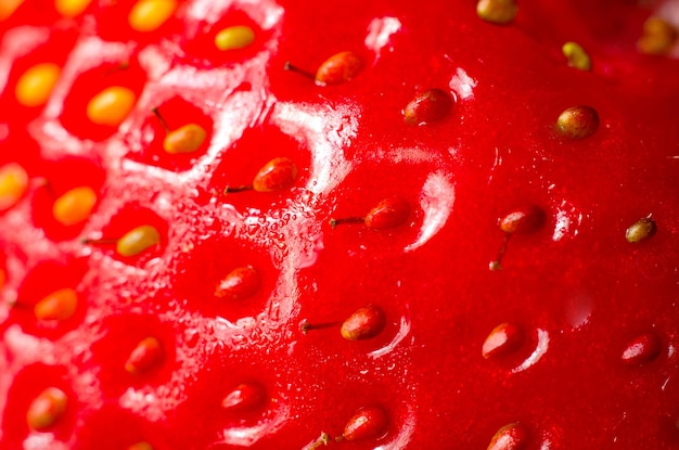 Strawberry macro