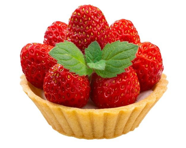 Strawberry mint tart paths