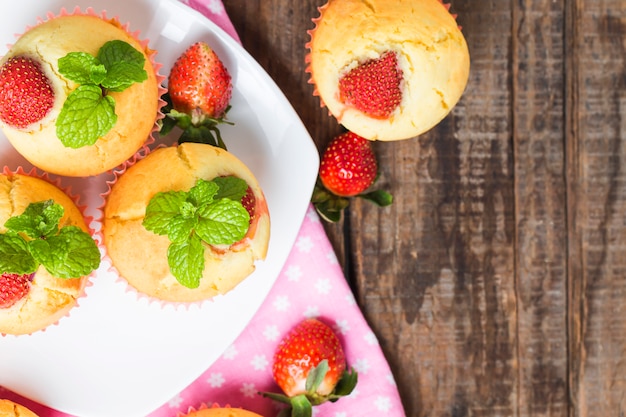 Strawberry Muffin