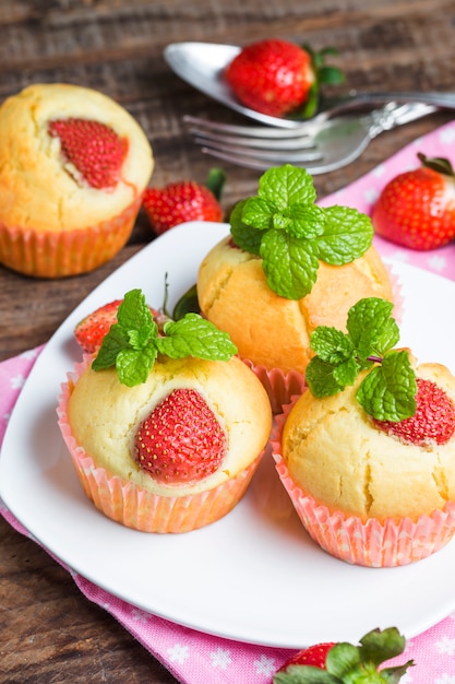 Strawberry Muffin