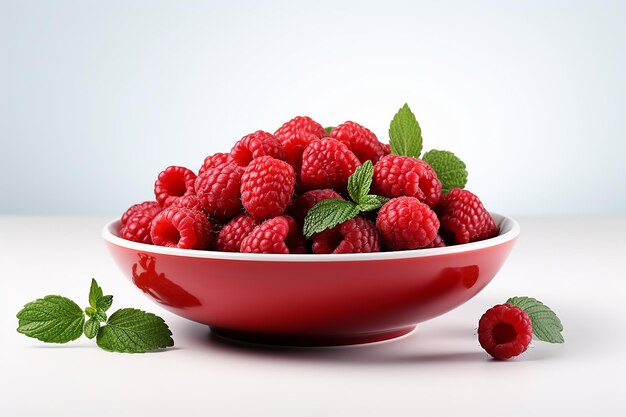 Strawberry Plate Isolated