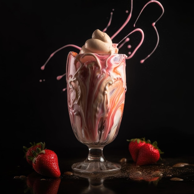 strawberry shake