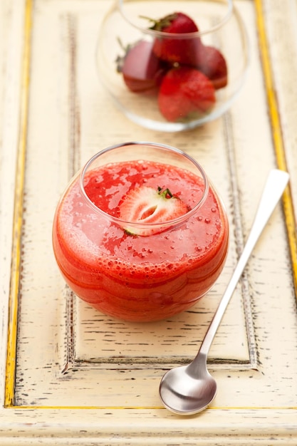 Strawberry smoothie