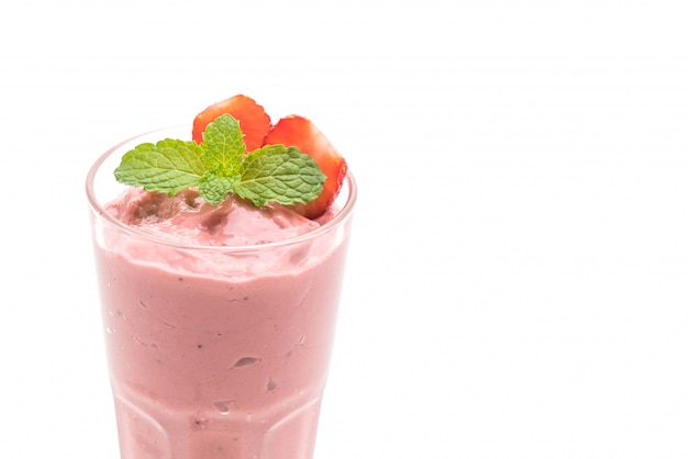 strawberry smoothies milkshake