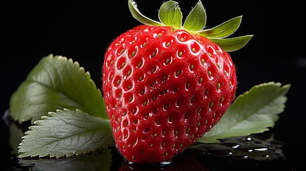 Strawberry sweet and delicious fruit