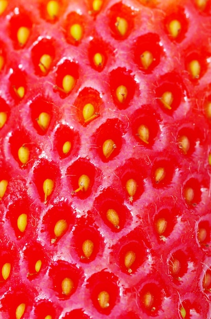 Strawberry texture