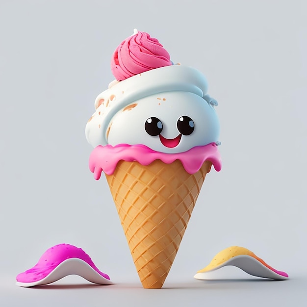 Яблочное веганское мороженое конфеты изображение оранжево-розовое красное