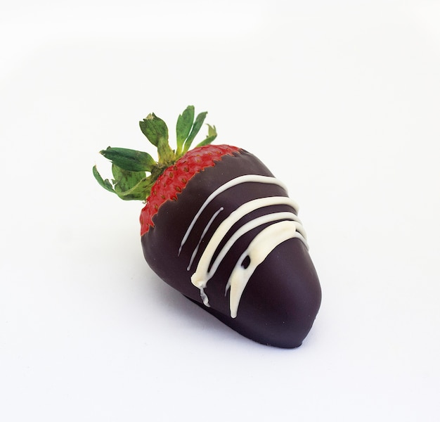 strawberry with chocolate