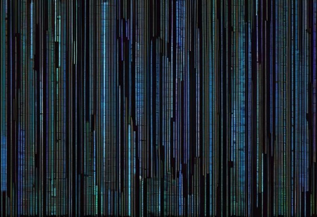 Photo stream of binary matrix code on the screen computer matrix numbers concept of coding hacking or cryptocurrency bitcoin mining illustration