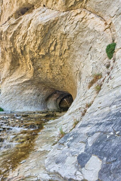 Photo stream in cave