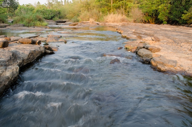 streamlet in Loei, Thailand