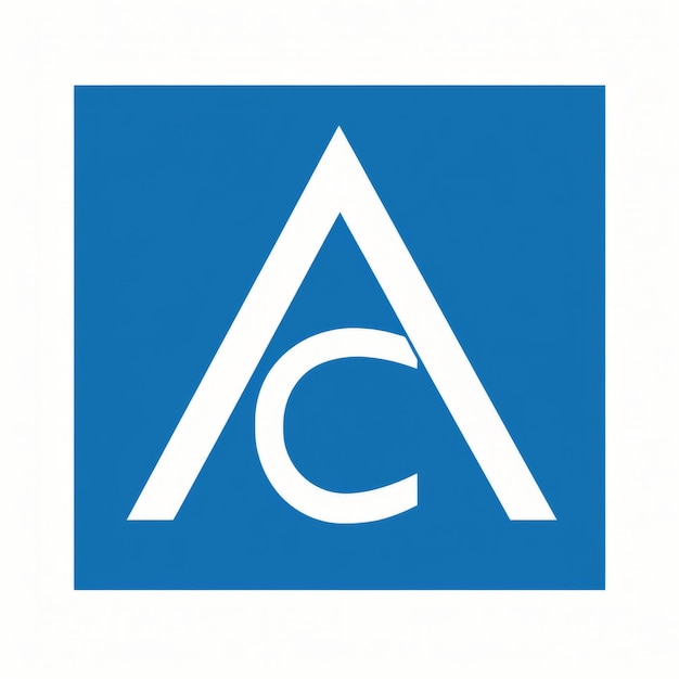 Foto streamlined and modern unveiling the letter act logo for the finance industry (logo act per il settore finanziario)