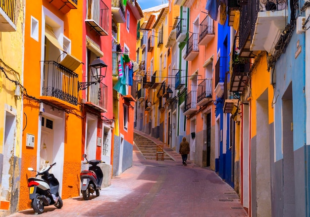 Street amidst buildings in city