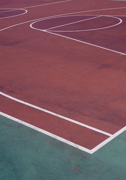 street basket court in Bilbao city, Spain