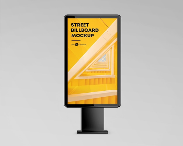 STREET BILLBOARD MOCKUP