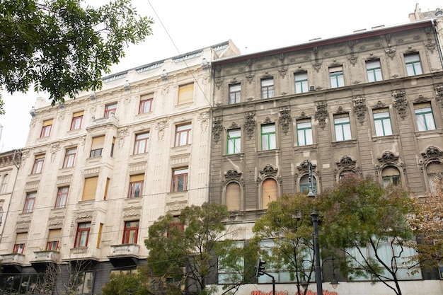 Street in Budapest, Hungary.