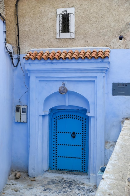 Street in Chefchaouen Morocco