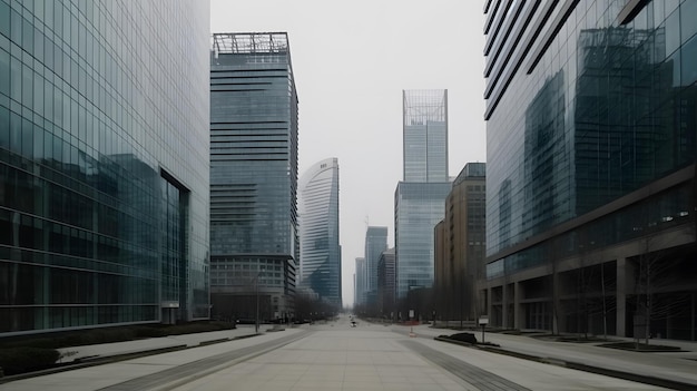 A street in the city of beijing