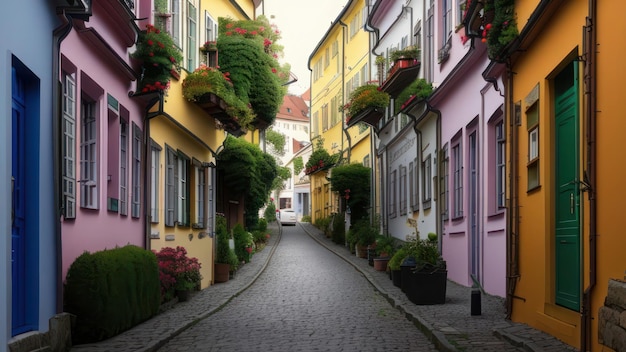 A street in the city of bern