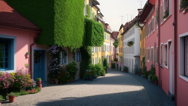 A street in the city of bern