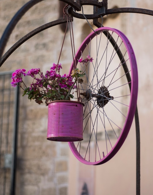 Street decoration in Sardinia Italy