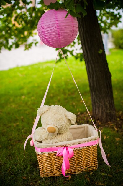 Street decorations for a children's party