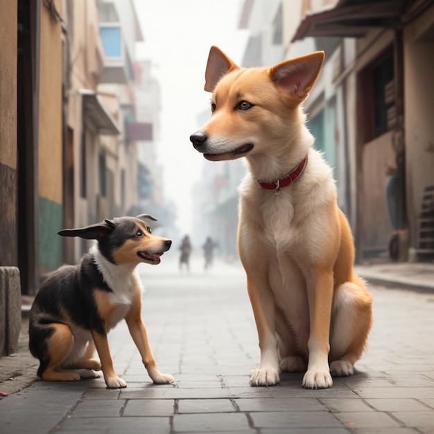 通り犬について