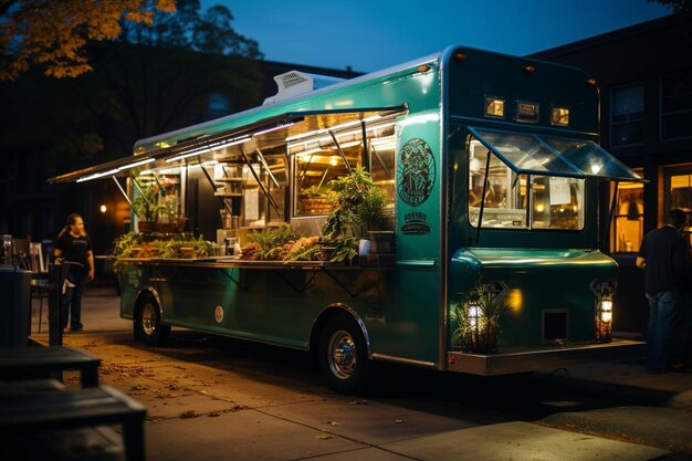 Street Eats Exploring the World of Food Truck achtergrond 1031jpg
