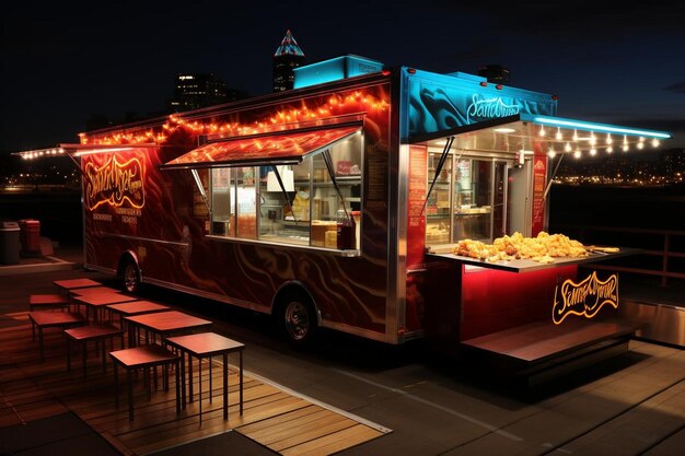 Street Eats Exploring the World of Food Truck background 494jpg