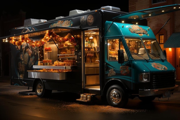 Street Eats Exploring the World of Food Truck background 528jpg