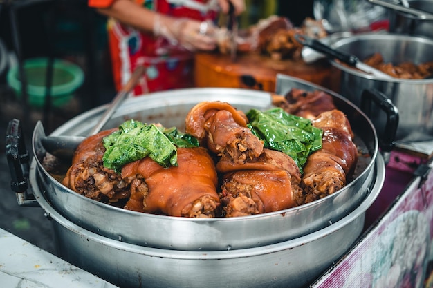 Premium Photo | Street food in the market