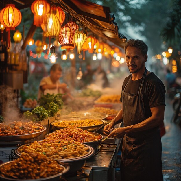 Street food vendors