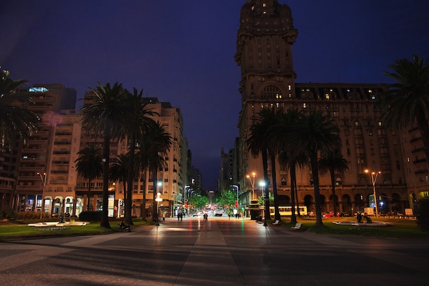 The street, Montevideo, Uruguay