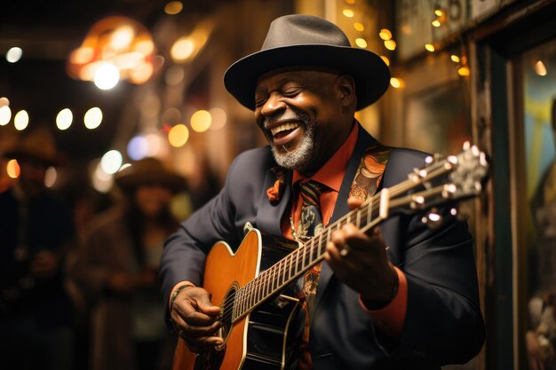 Street Musicians Jamming in New Orleans